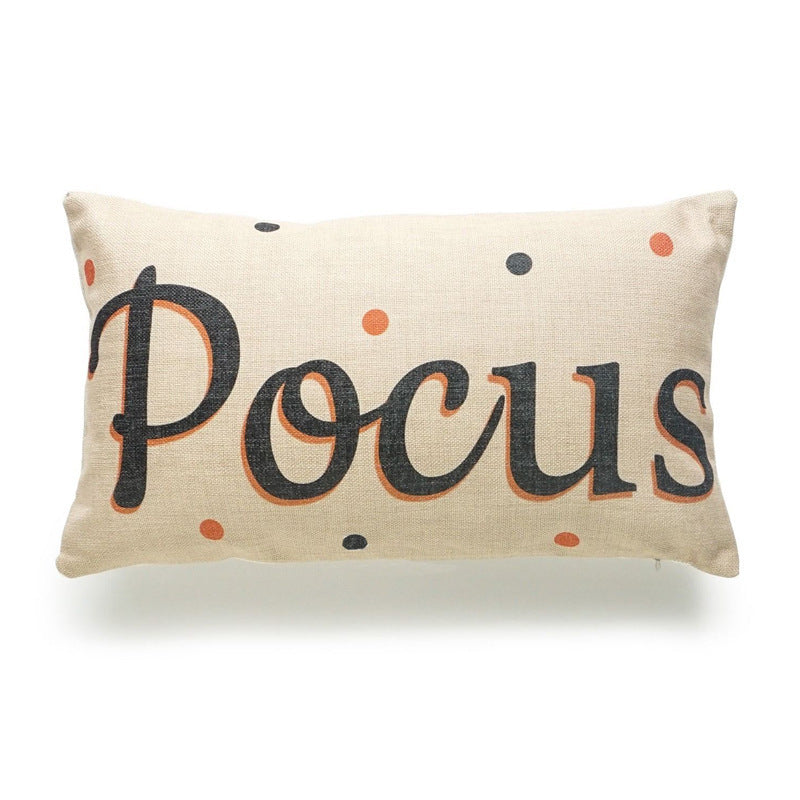Halloween pillowcase cuscini divano letto